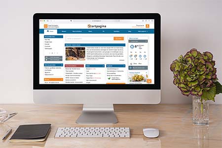 Onze case voor: Startpagina - Contentcampagne